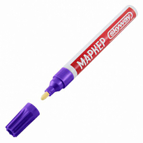 Маркер  SKYWAY универсальный с наконечником из фетра, цвет фиолетовый (упак.25шт)